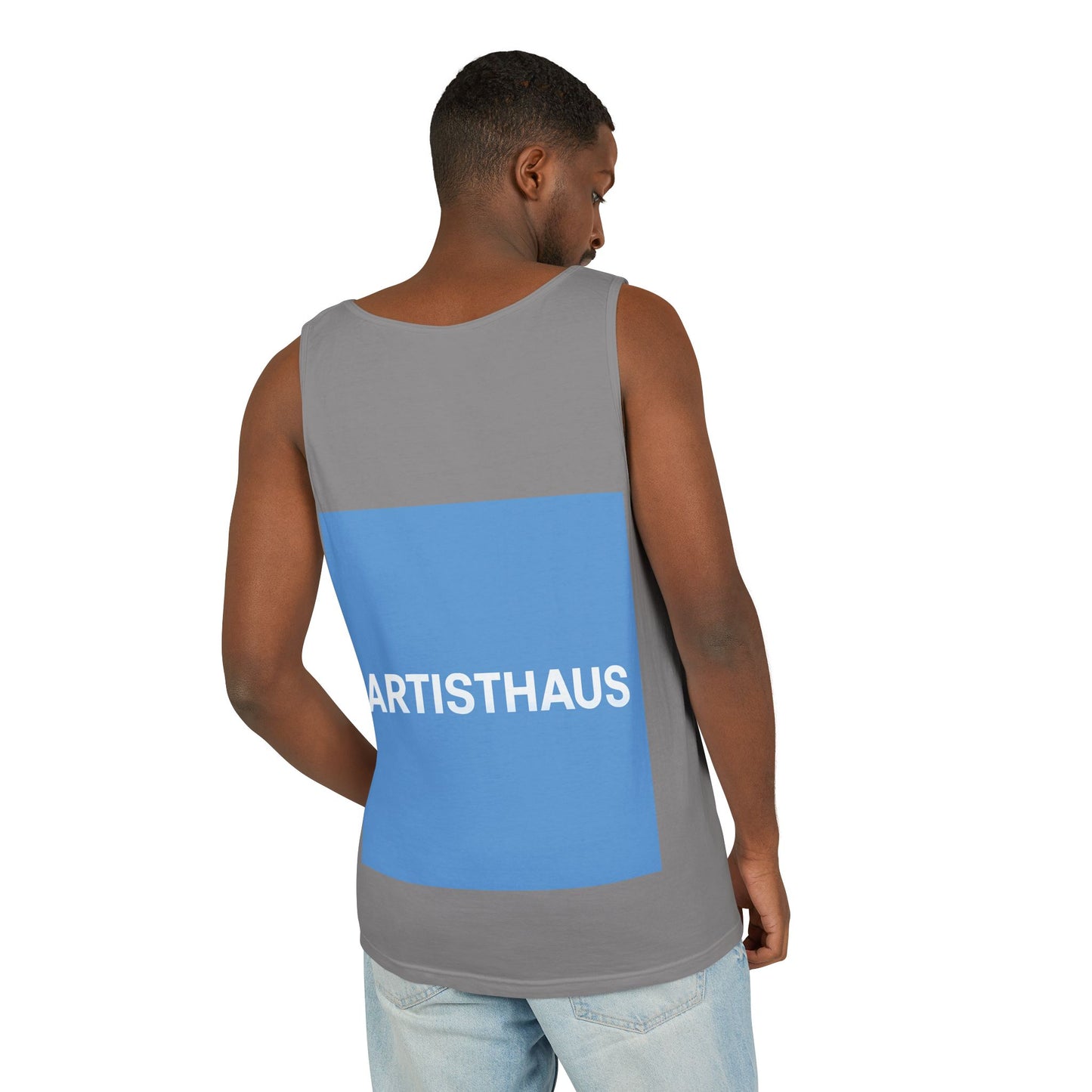 Unisex Garment-Dyed Tank Top, Stylish Summer Apparel, Beachwear, Casual Everyday Tank, Vibrant Graphic Tee, Perfect for Gift Giving