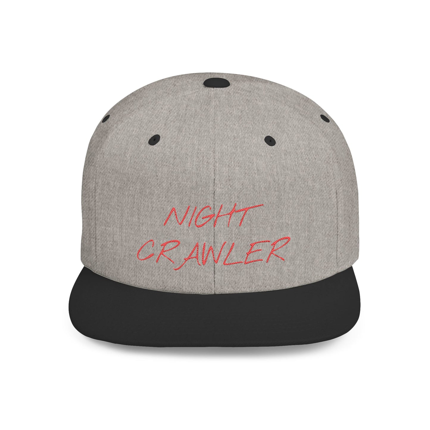 Night Crawler Flat Bill Snapback