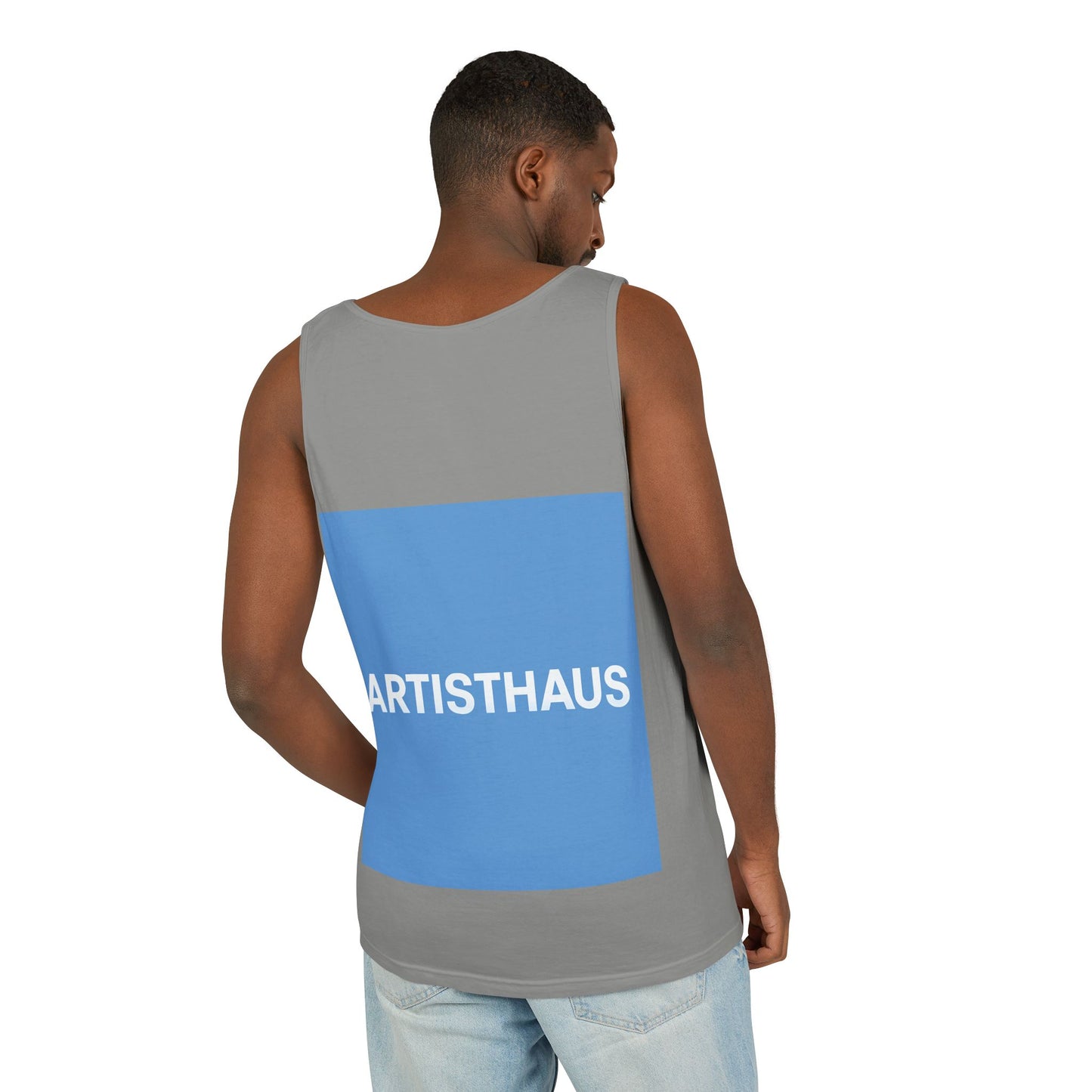 Unisex Garment-Dyed Tank Top, Stylish Summer Apparel, Beachwear, Casual Everyday Tank, Vibrant Graphic Tee, Perfect for Gift Giving