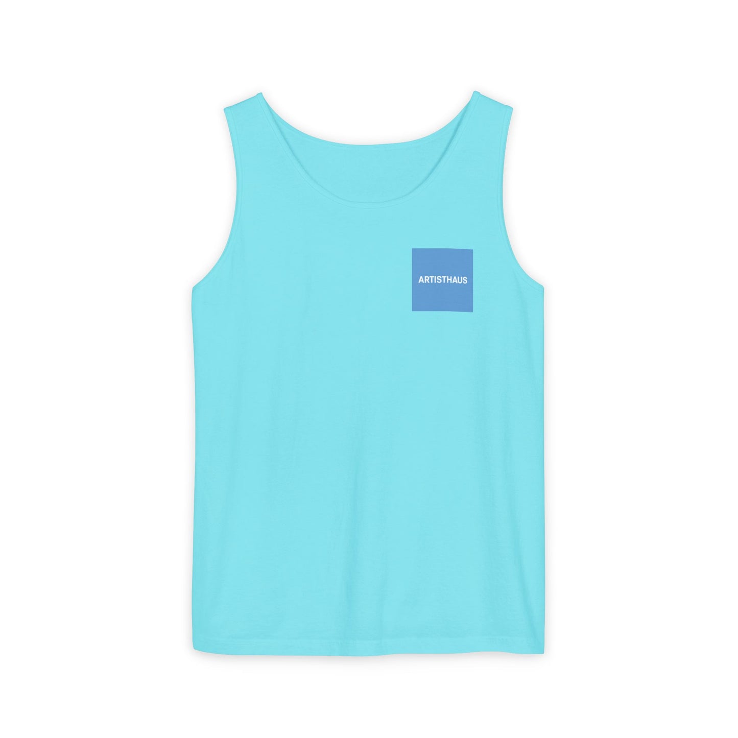 Unisex Garment-Dyed Tank Top, Stylish Summer Apparel, Beachwear, Casual Everyday Tank, Vibrant Graphic Tee, Perfect for Gift Giving