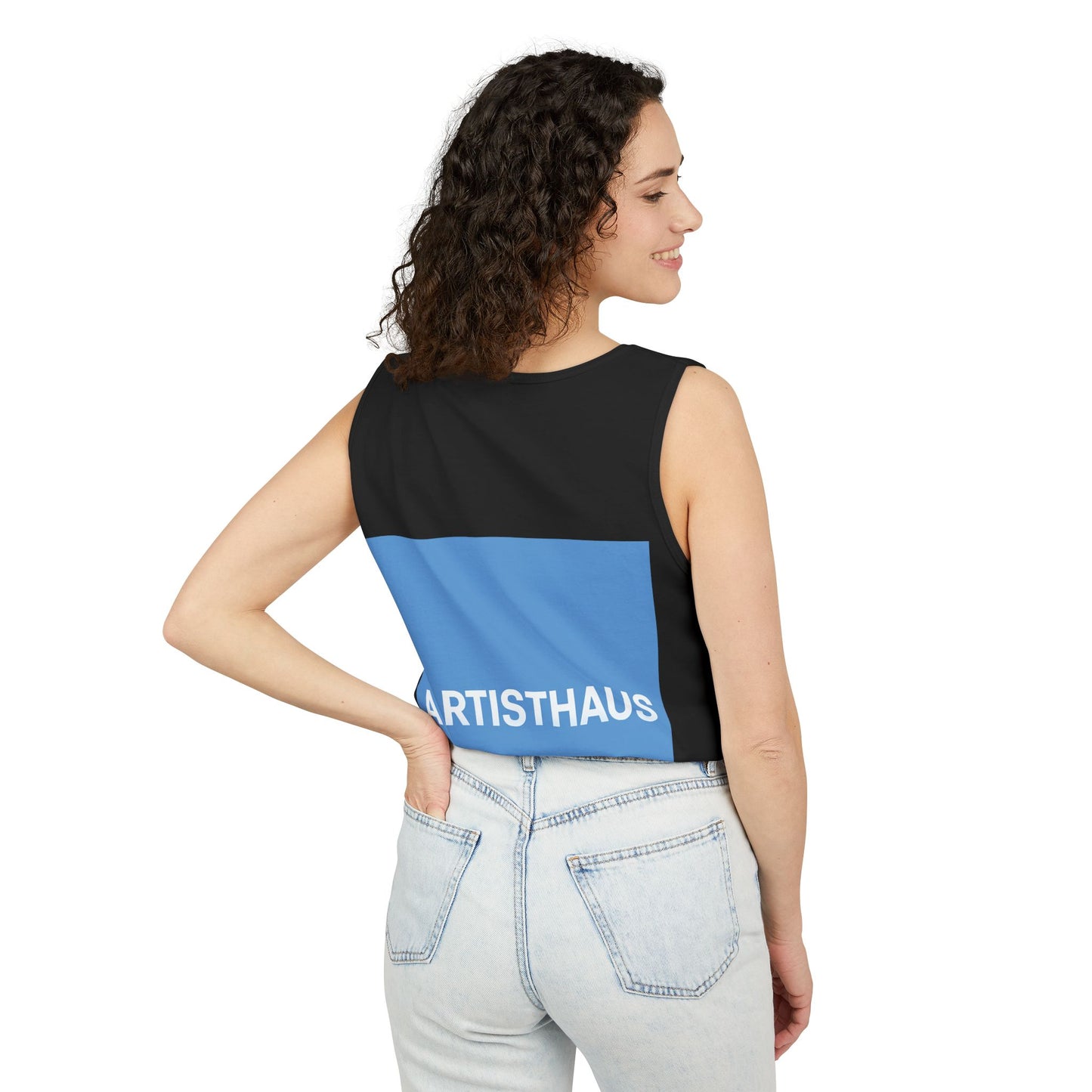 Unisex Garment-Dyed Tank Top, Stylish Summer Apparel, Beachwear, Casual Everyday Tank, Vibrant Graphic Tee, Perfect for Gift Giving