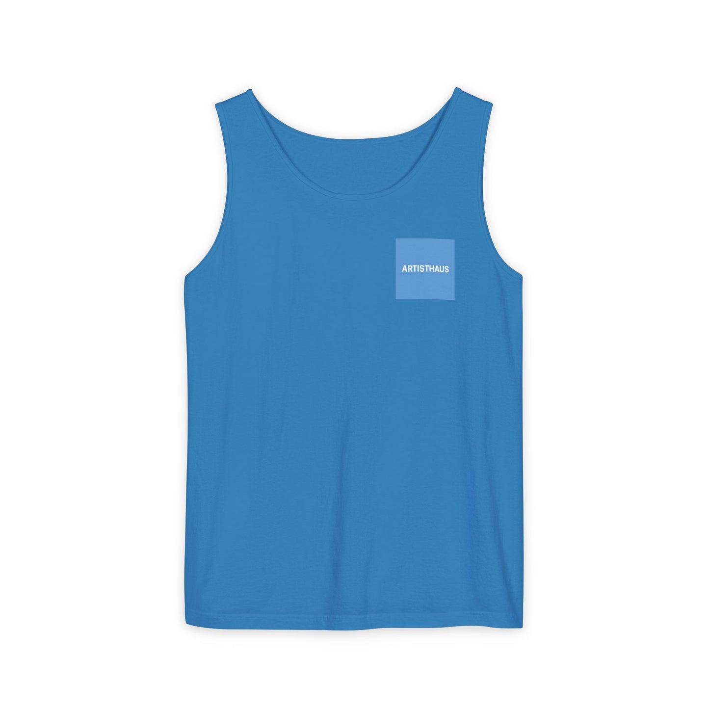 Unisex Garment-Dyed Tank Top, Stylish Summer Apparel, Beachwear, Casual Everyday Tank, Vibrant Graphic Tee, Perfect for Gift Giving