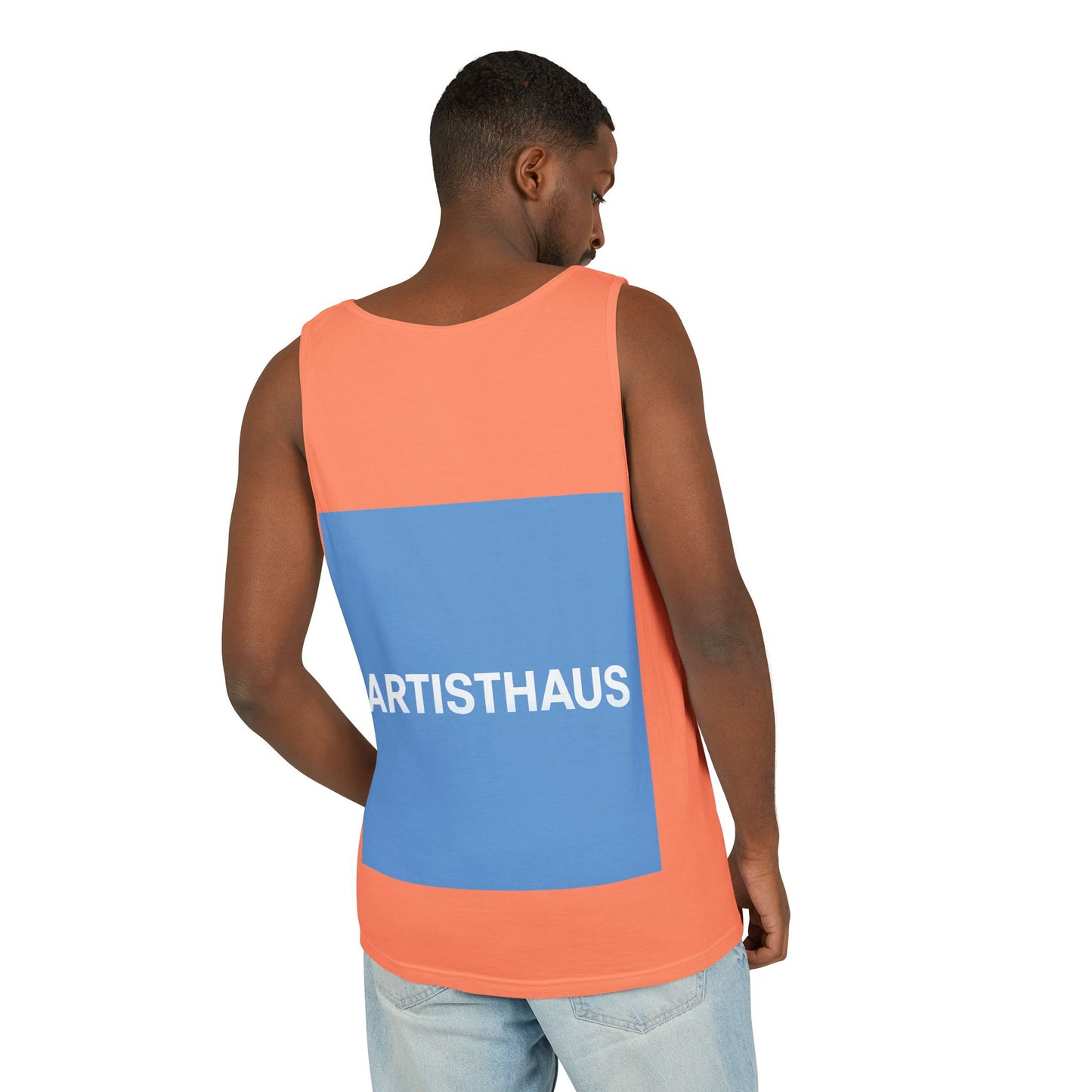 Unisex Garment-Dyed Tank Top, Stylish Summer Apparel, Beachwear, Casual Everyday Tank, Vibrant Graphic Tee, Perfect for Gift Giving