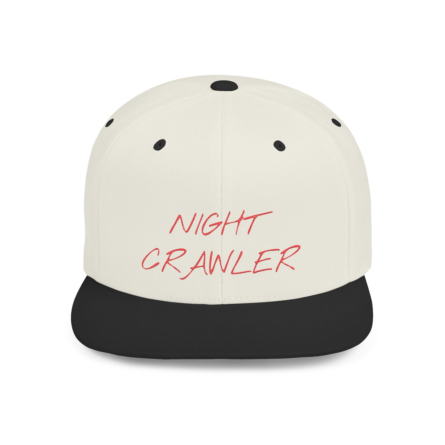 Night Crawler Flat Bill Snapback