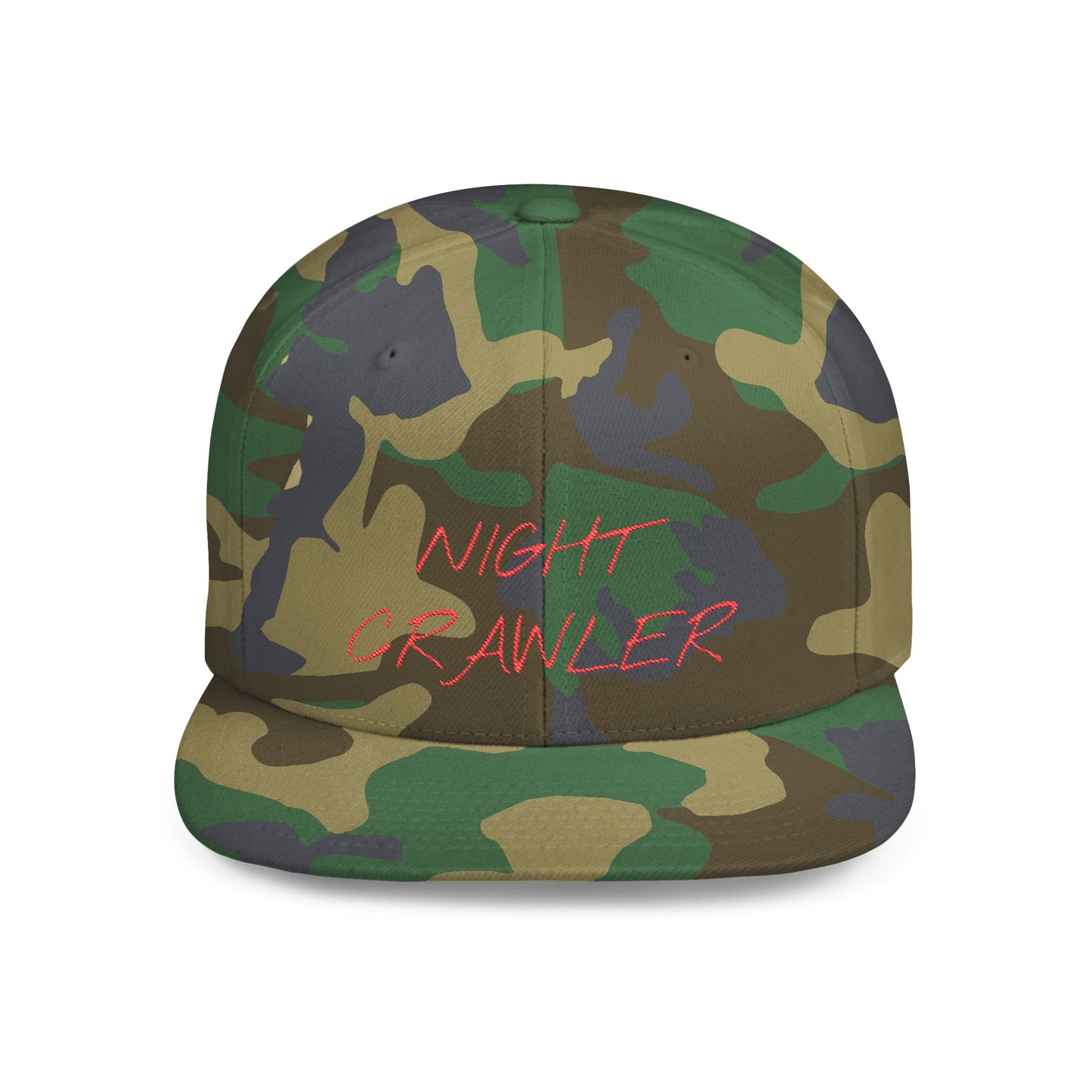 Night Crawler Flat Bill Snapback