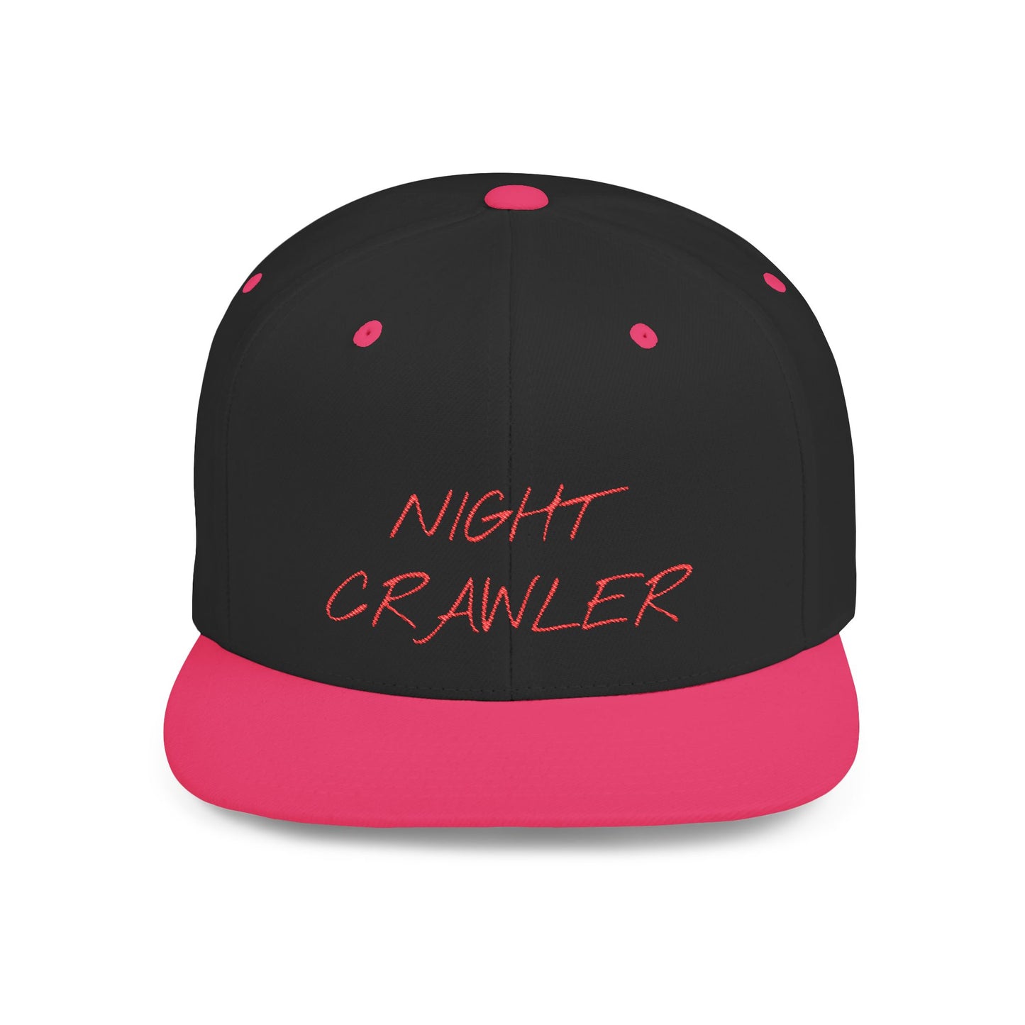 Night Crawler Flat Bill Snapback