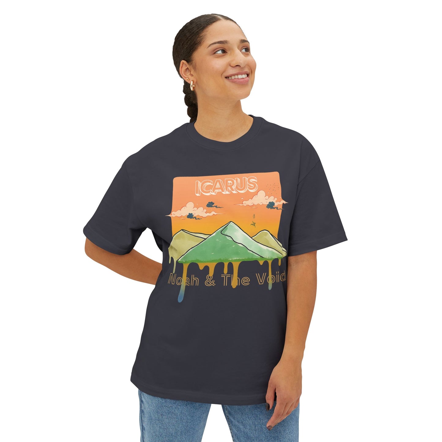 Icarus Oversized Tee - Front Logo