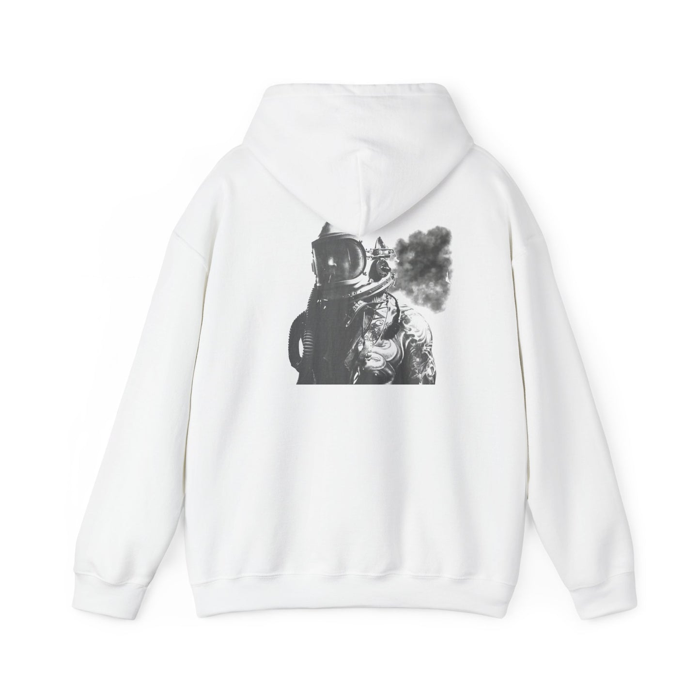 Cosmic Explorer Hoodie - Unisex Heavy Blend™ Sweatshirt for Adventurers, Gift for Space Lovers, Trendy Winter Wear, Unique Casual Attire