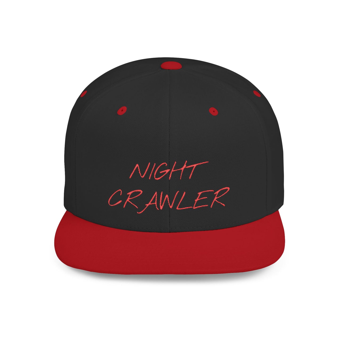 Night Crawler Flat Bill Snapback
