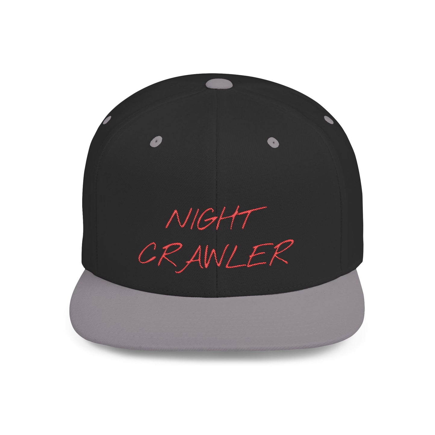 Night Crawler Flat Bill Snapback