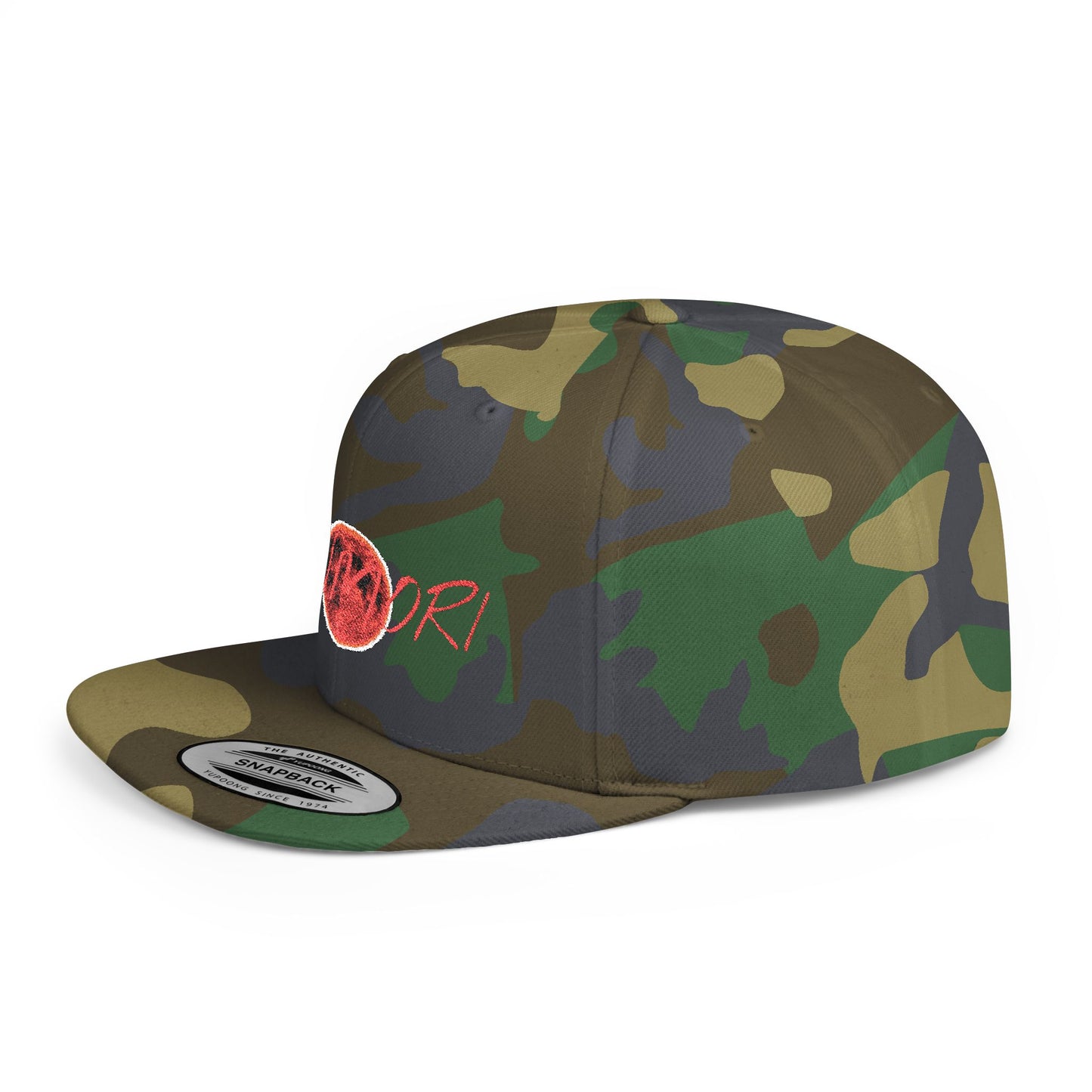 Flat Bill Snapback Hat