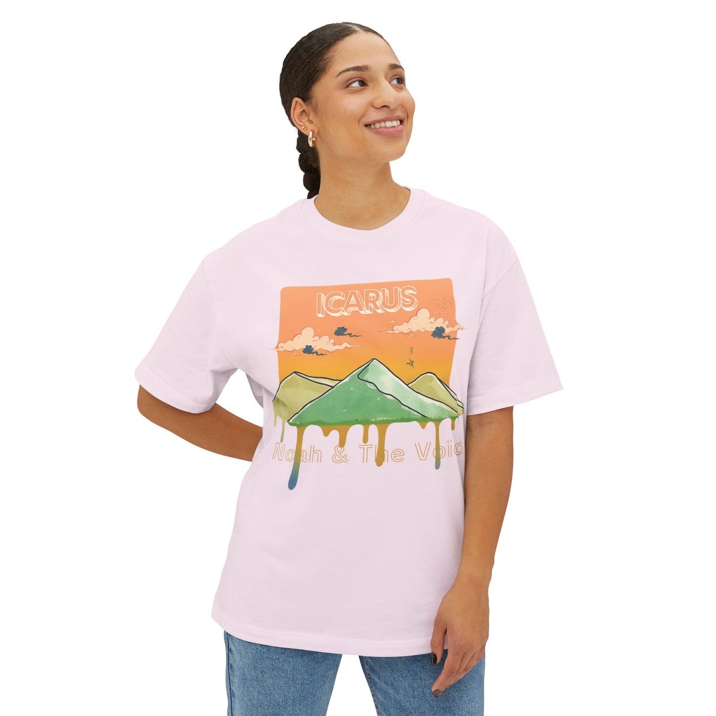 Icarus Oversized Tee - Front Logo