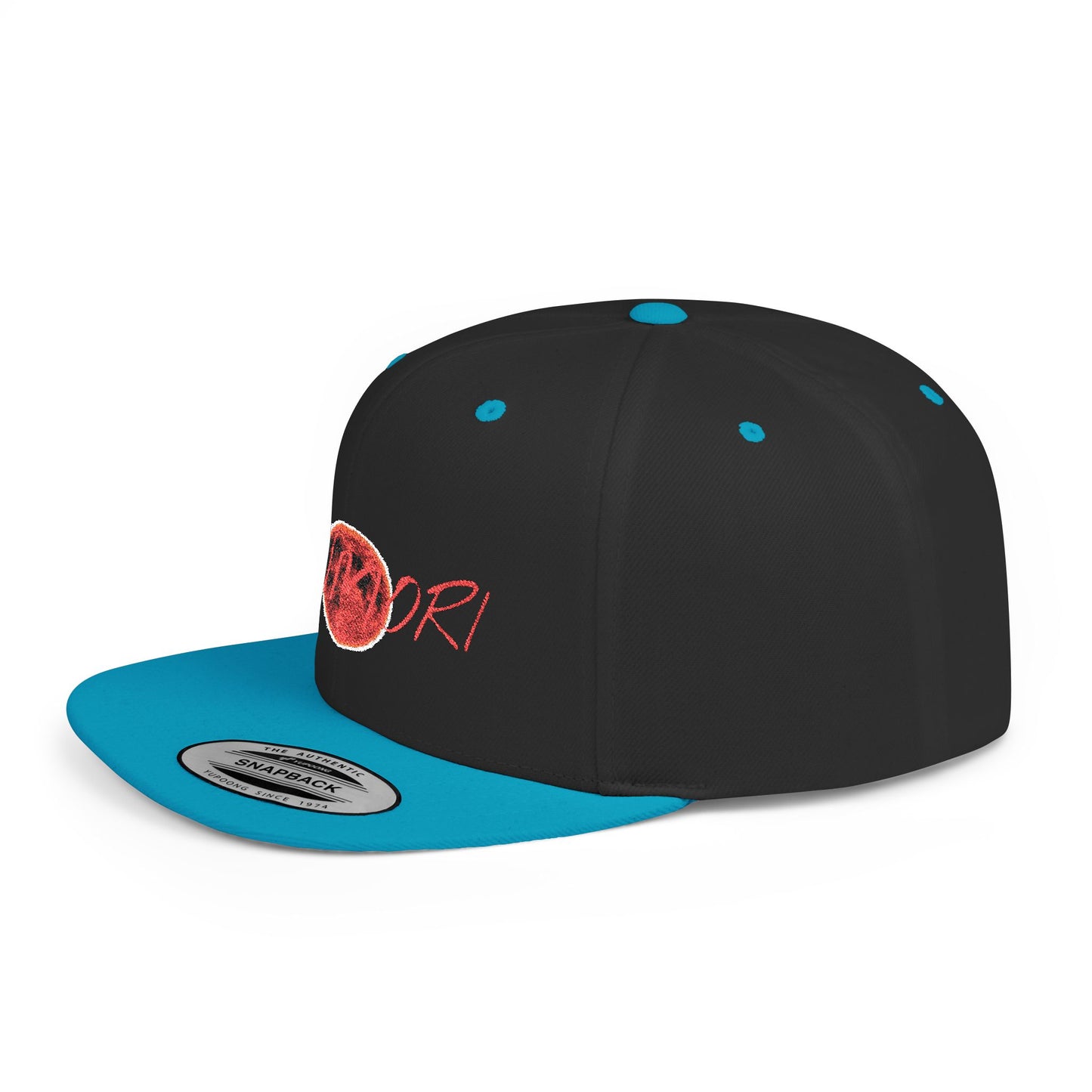 Flat Bill Snapback Hat